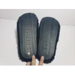 Flash sale| Balenciaga Furry Slide Black/White/Pink
