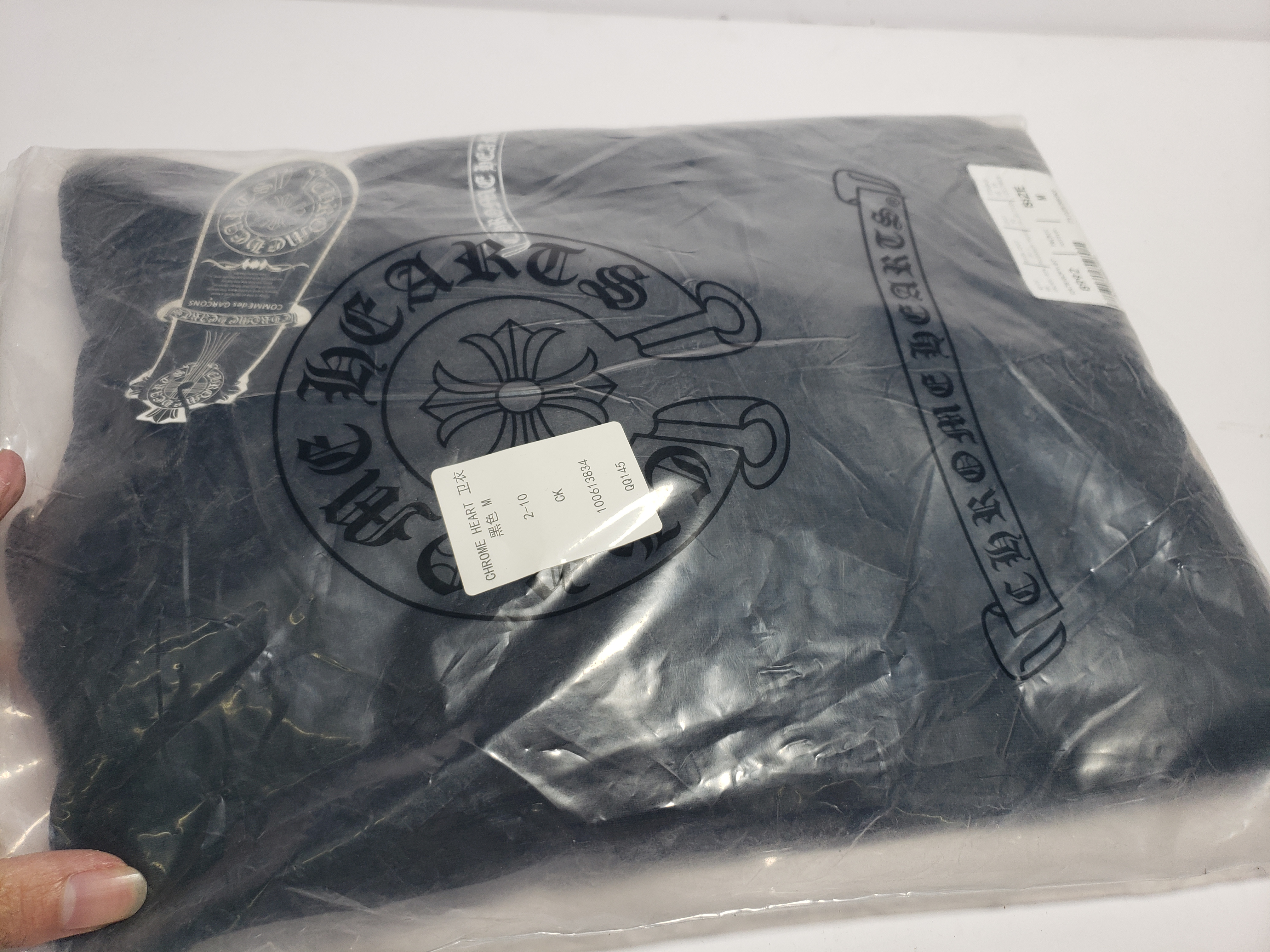 CHROME HEART Hoodies Black,8982