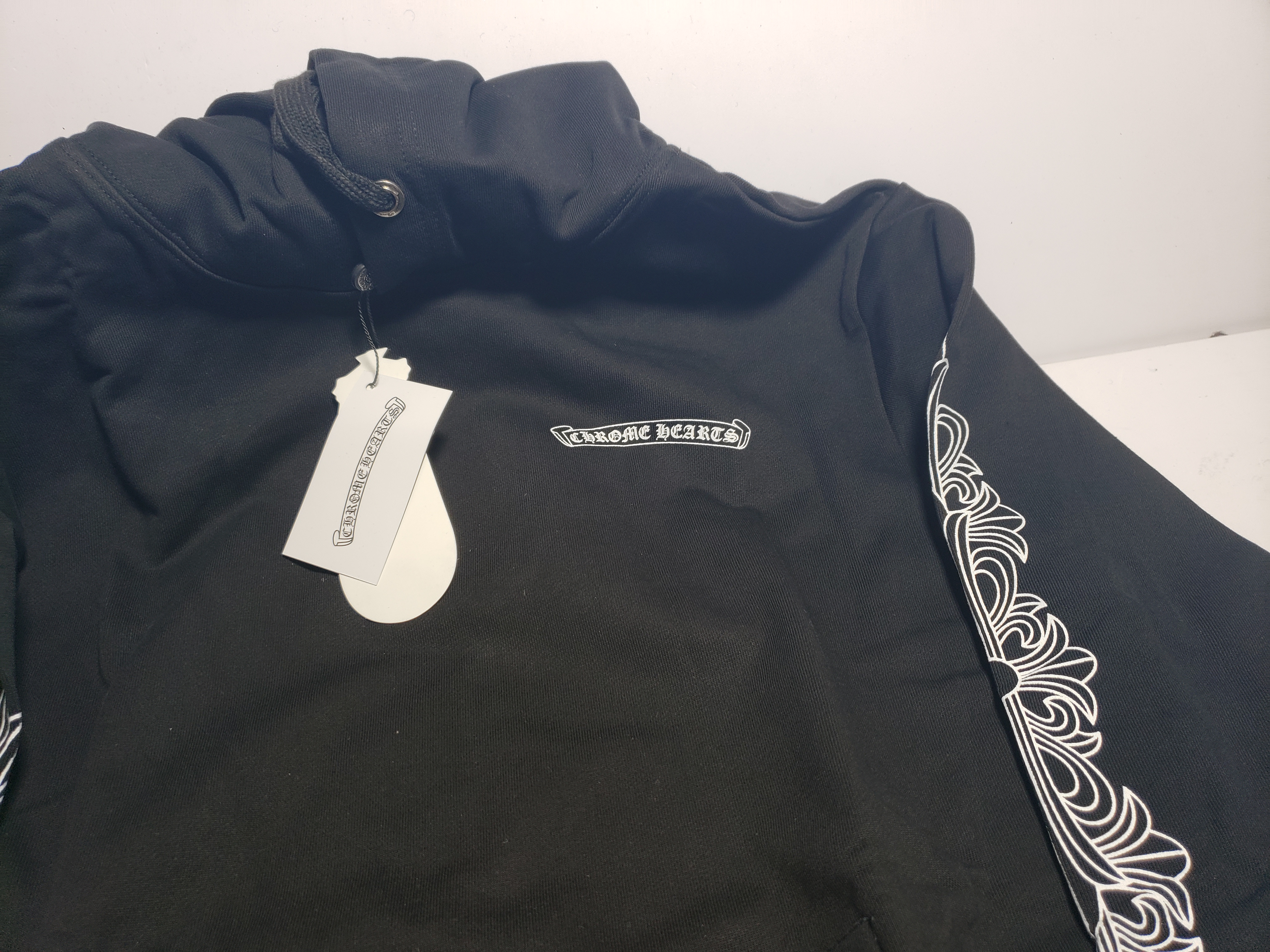 CHROME HEART Hoodies Black,8982