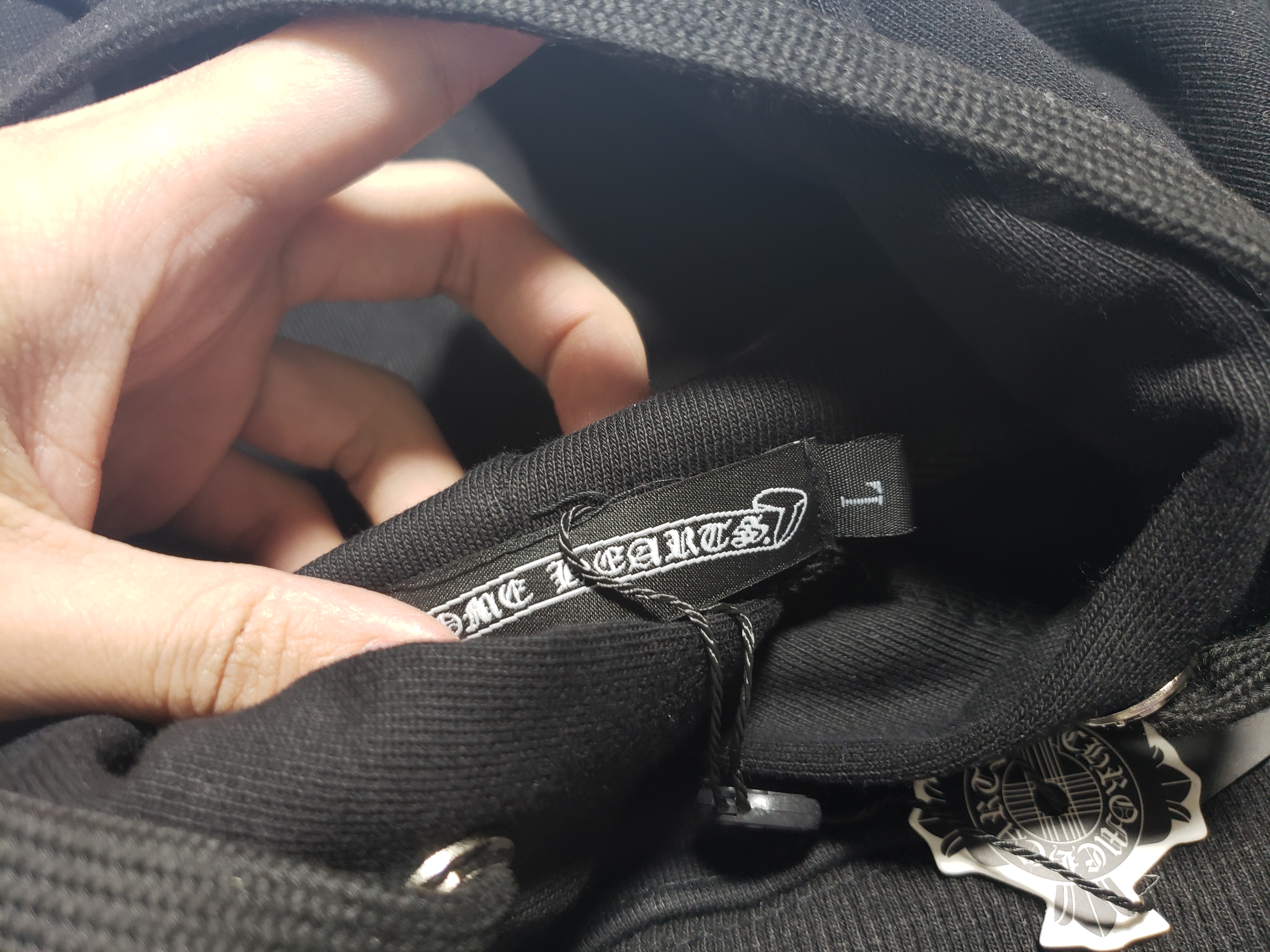 CHROME HEART Hoodies Black and White,8301