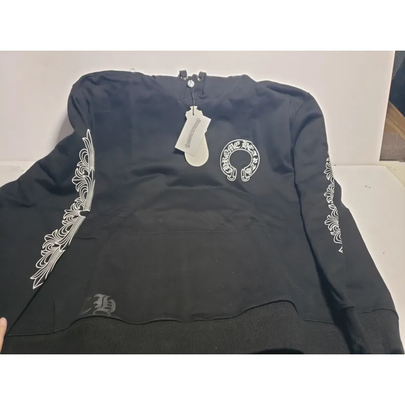 CHROME HEART Hoodies Black and White,8301