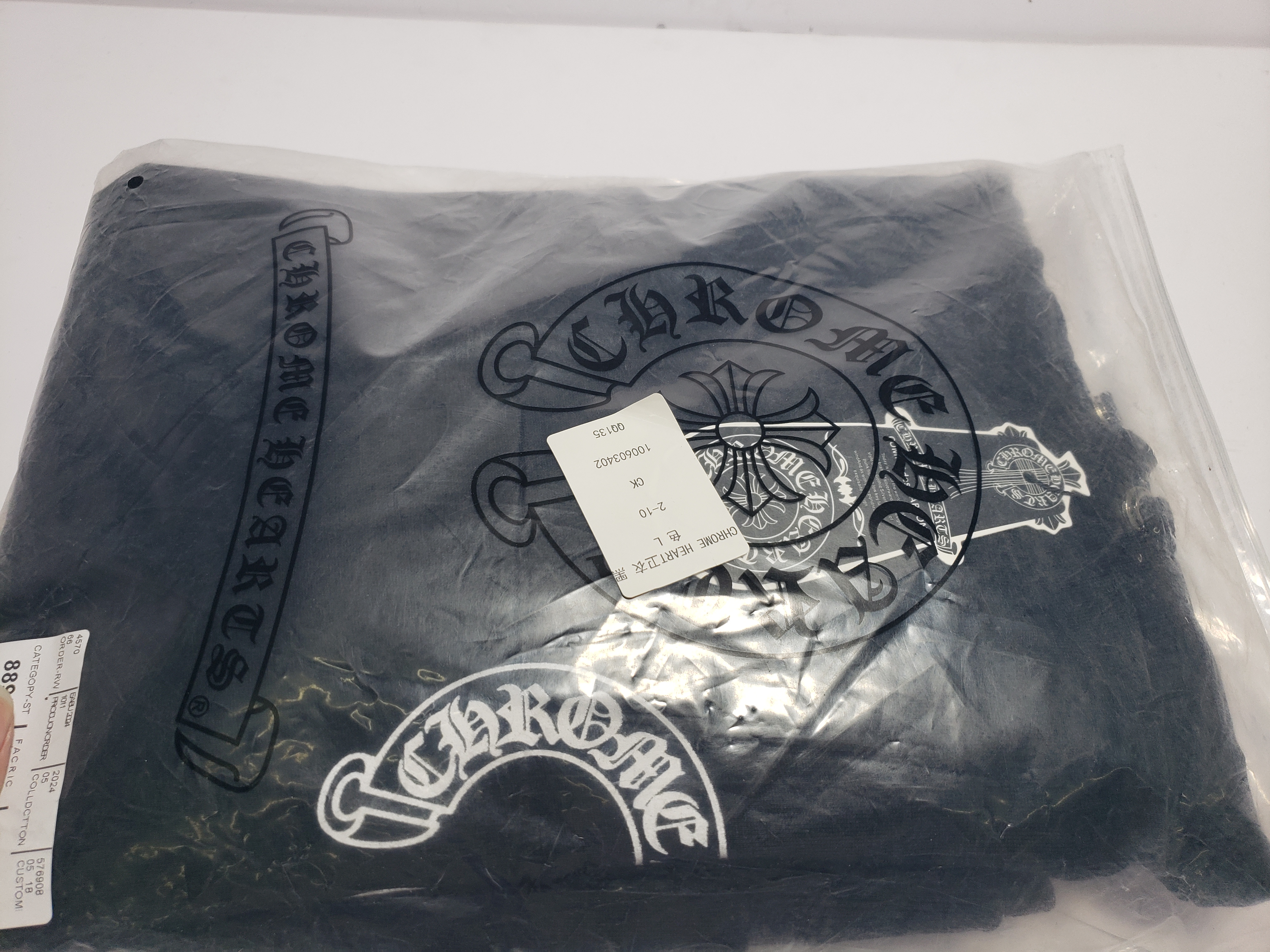 CHROME HEART Hoodies Black and White,8301