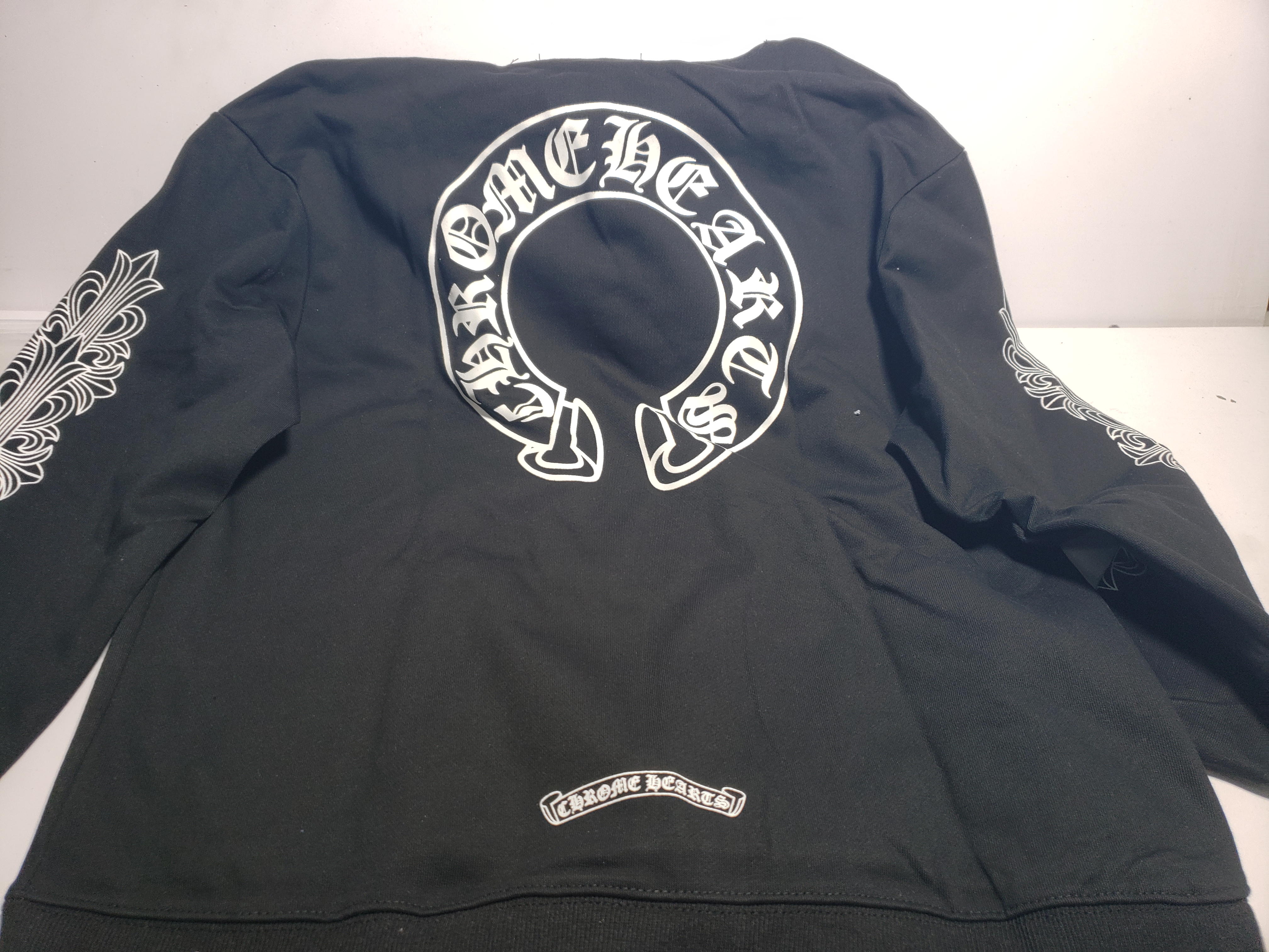 CHROME HEART Hoodies Black and White,8301