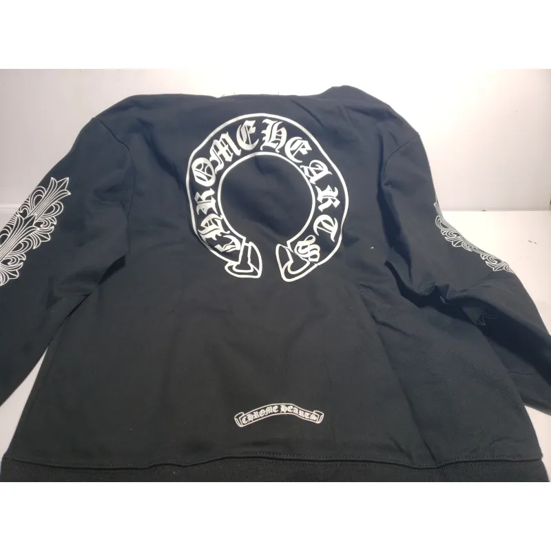 CHROME HEART Hoodies Black and White,8301