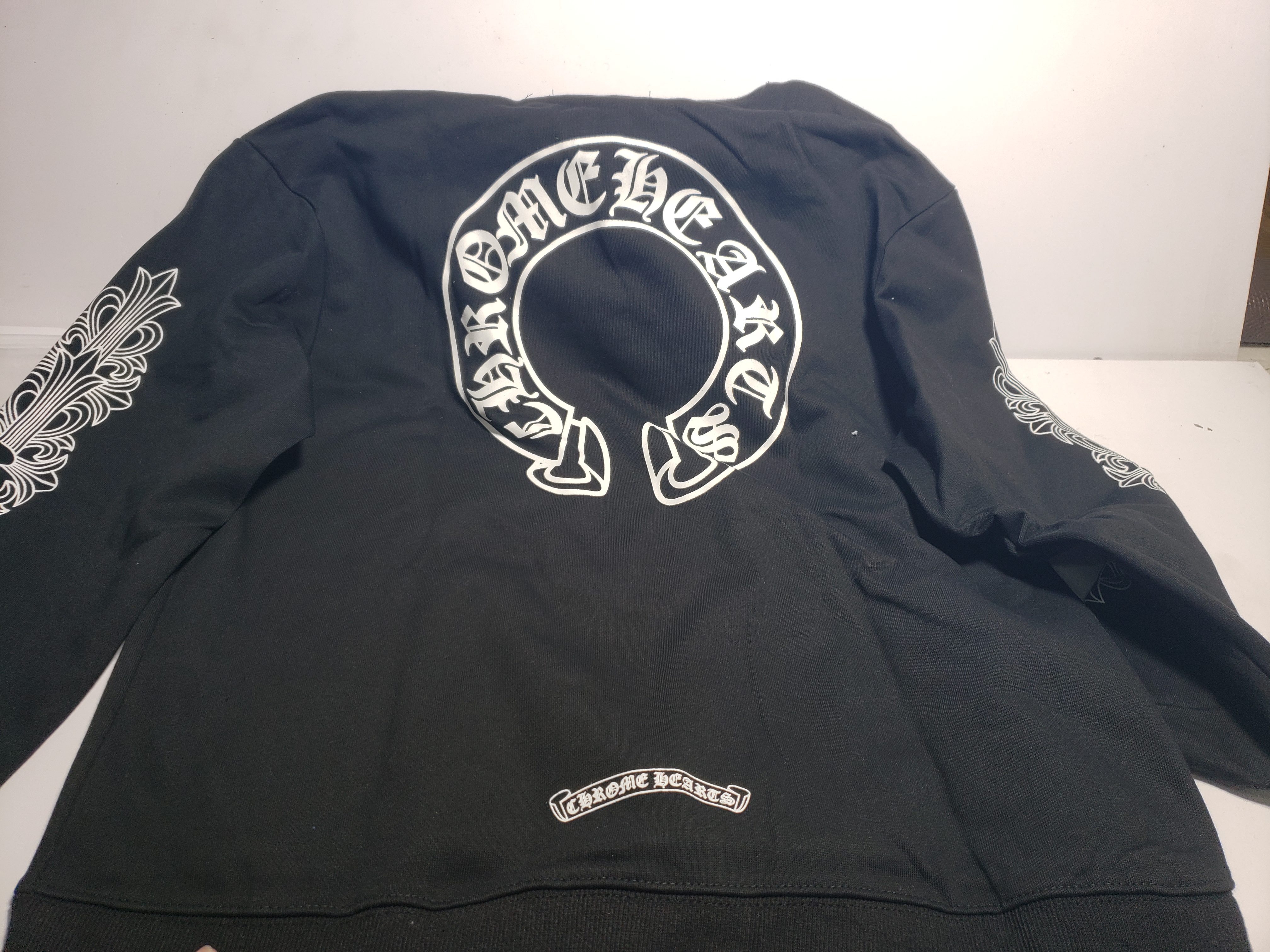 CHROME HEART Hoodies Black and White,8301