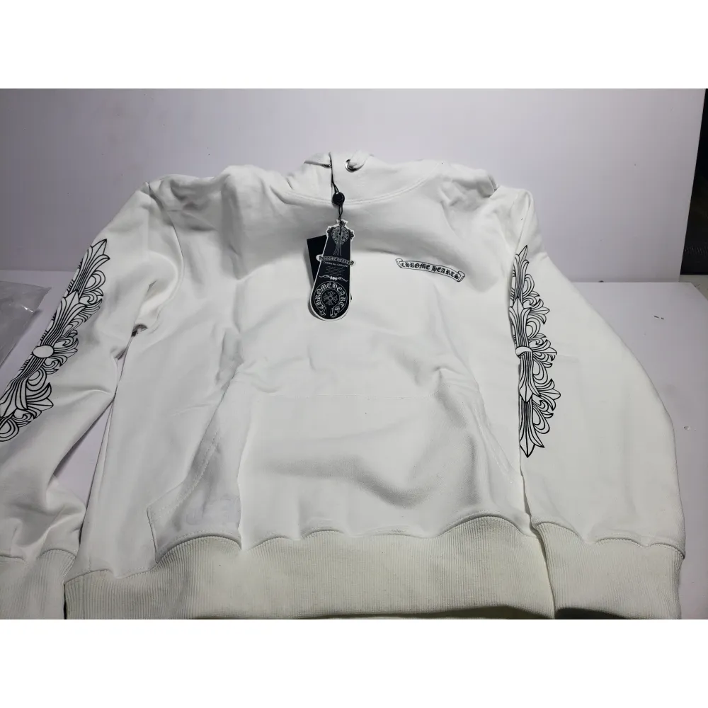 CHROME HEART Hoodies Black and White,8992