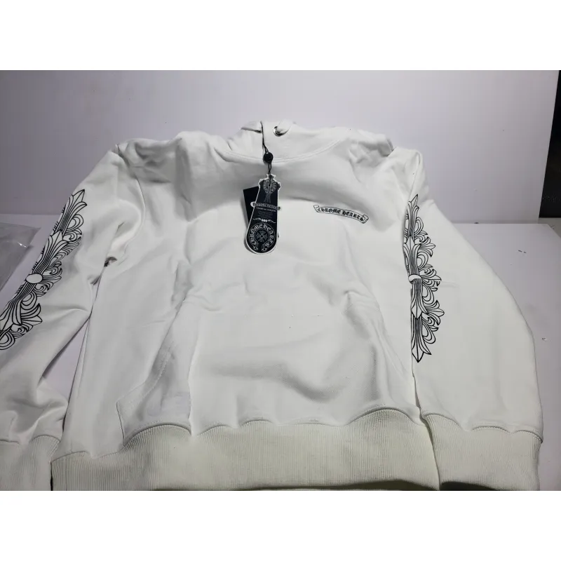 CHROME HEART Hoodies Black and White,8992