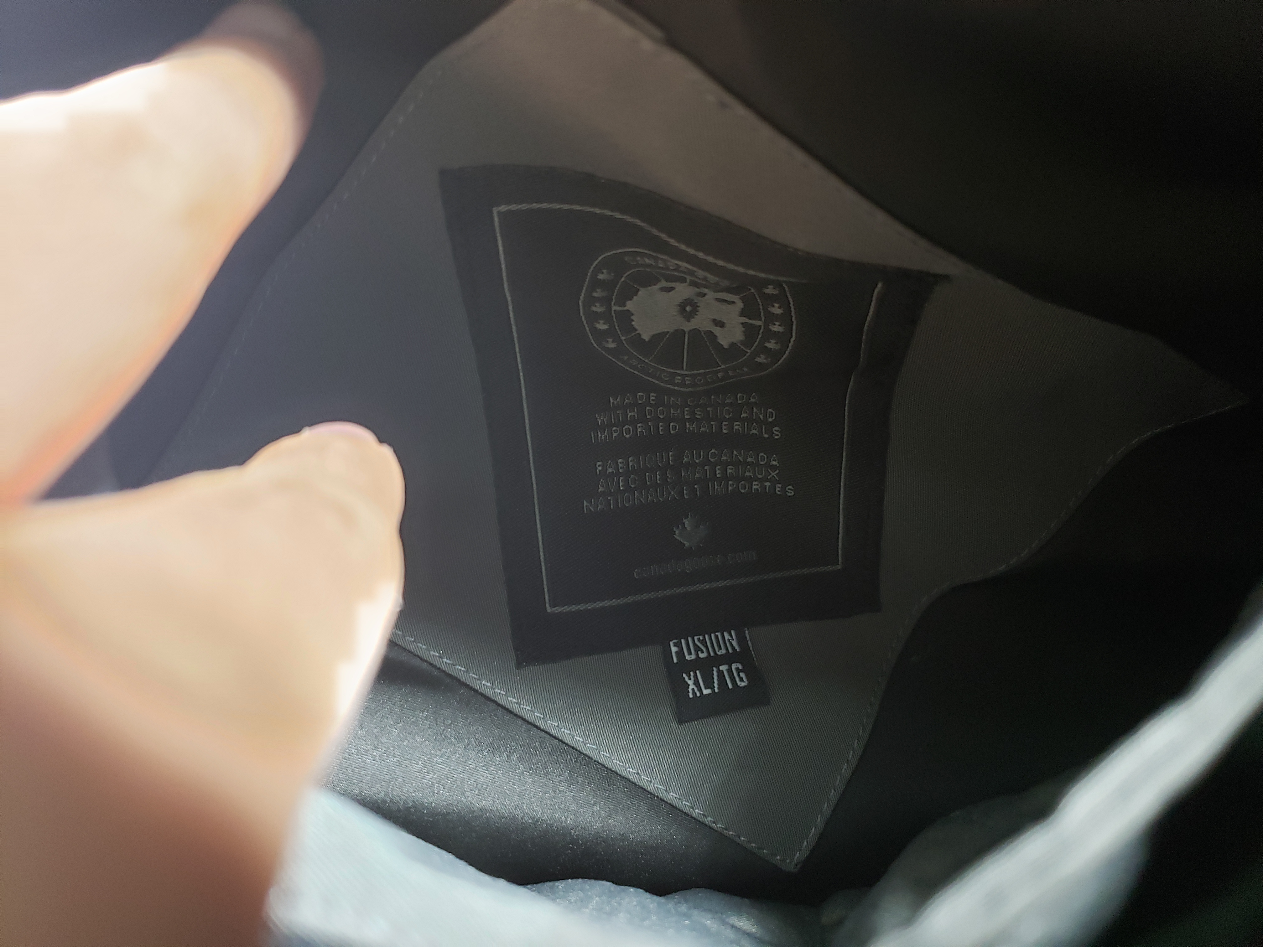 Puffer CANADA GOOSE grey vest down jacket