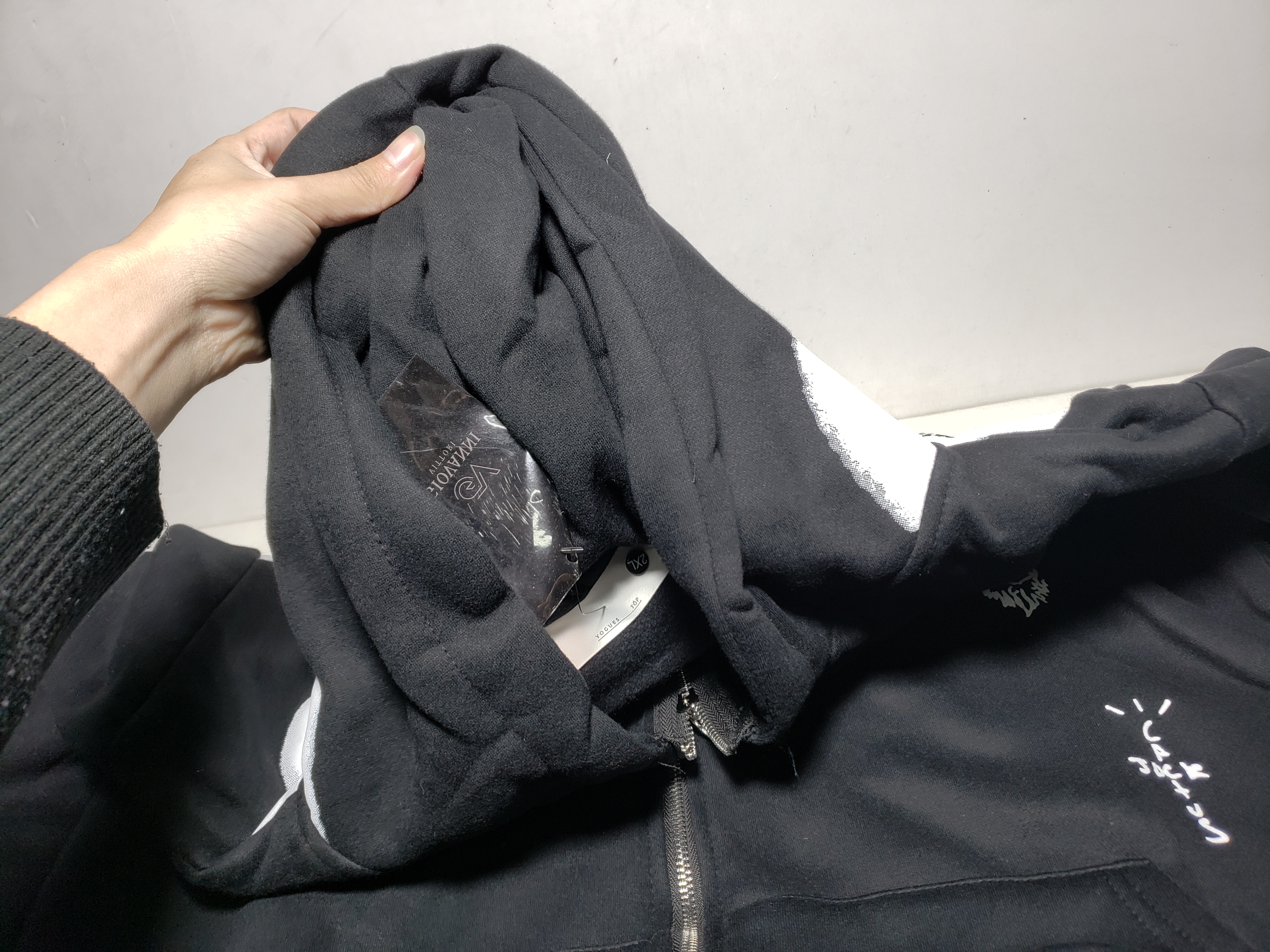 Travis Scott Hoodie Black/Pink, czt04
