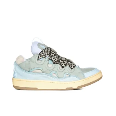 Lanvin Curb Sneaker Blue Grey 01