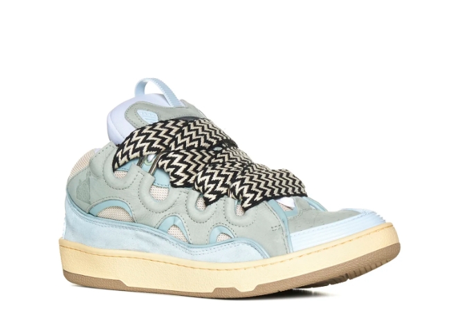 Lanvin Curb Sneaker Blue Grey