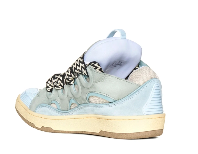 Lanvin Curb Sneaker Blue Grey