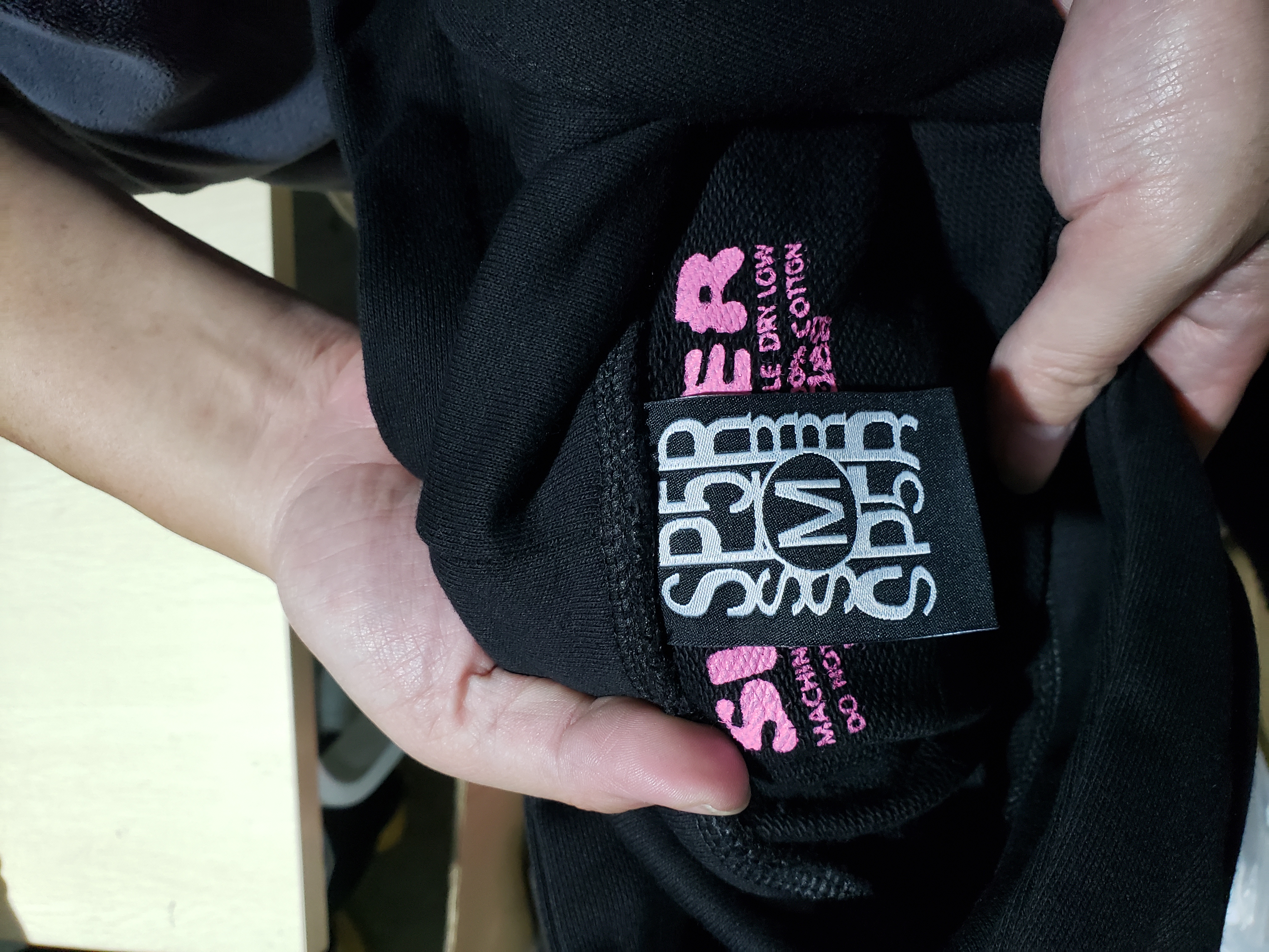 Sp5der Young Thug Black Punk Hoodie