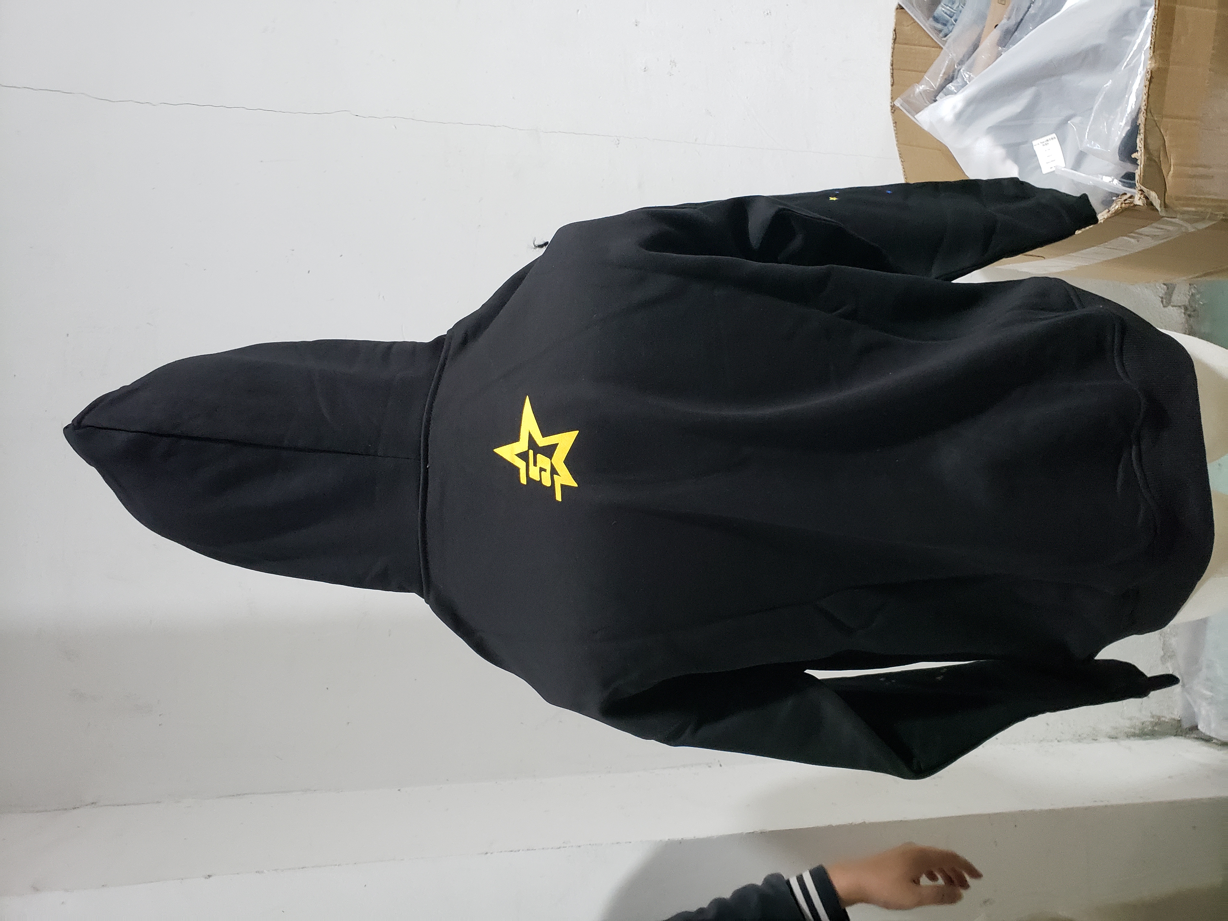 Sp5der Young Thug Black Punk Hoodie