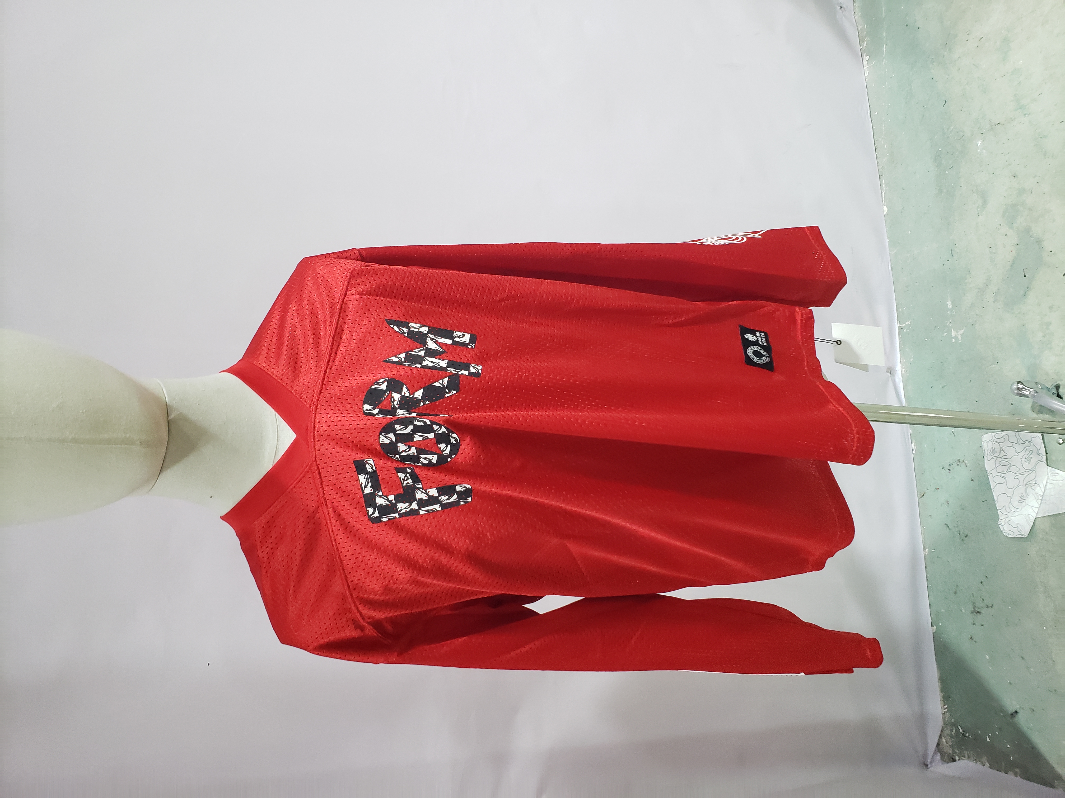 Chrome Hearts Matty Boy Form Long Sleeve Jersey