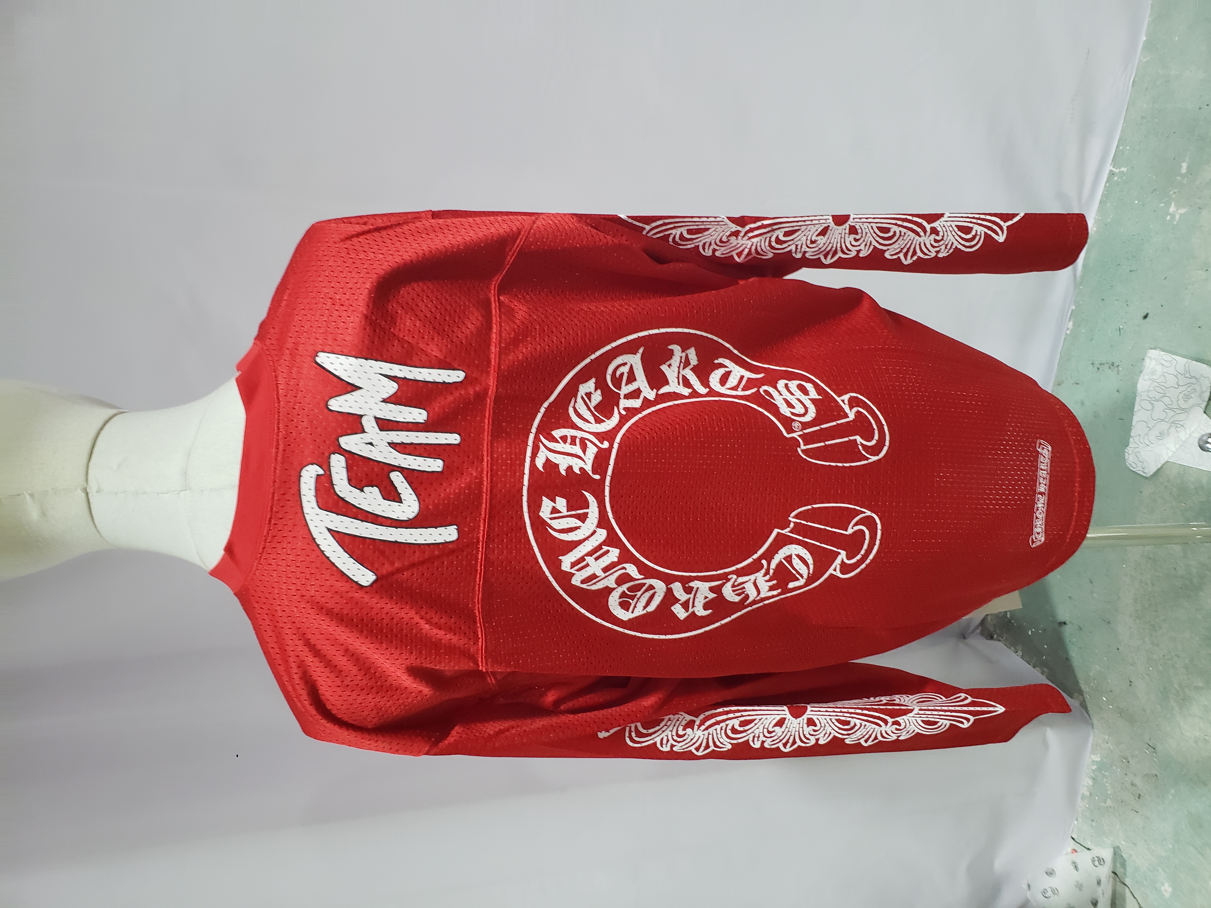 Chrome Hearts Matty Boy Form Long Sleeve Jersey