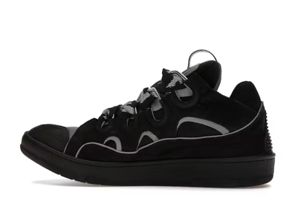 Lanvin Curb Sneaker Black Grey