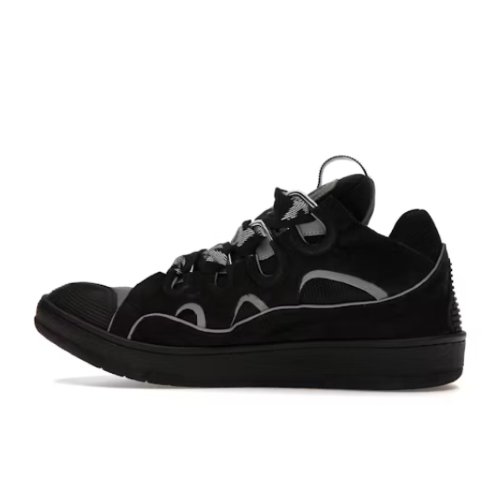 Lanvin Curb Sneaker Black Grey