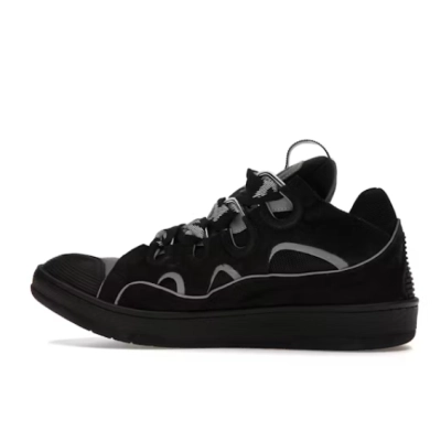 Lanvin Curb Sneaker Black Grey 01