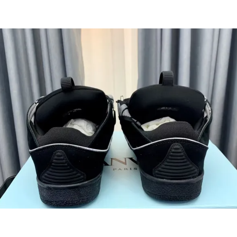 Lanvin Curb Sneaker Black Grey