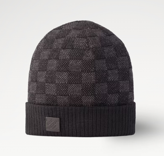 Louis Vuitton Wool Hat Beanie Black