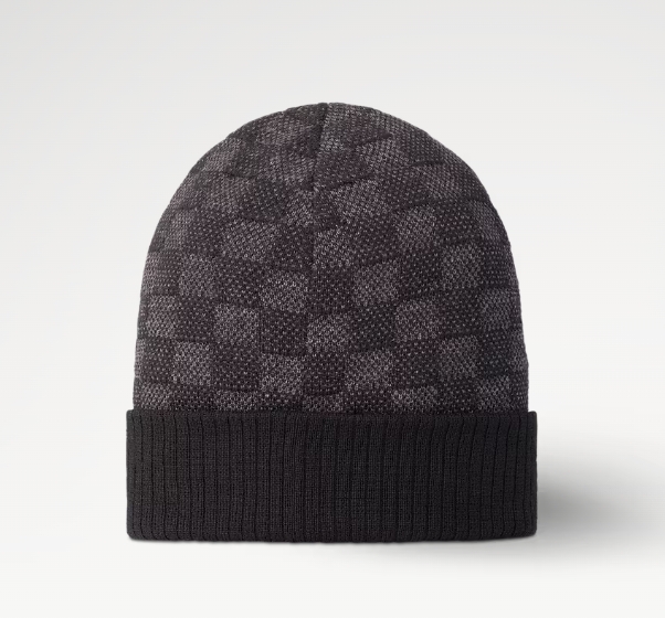 Louis Vuitton Wool Hat Beanie Black