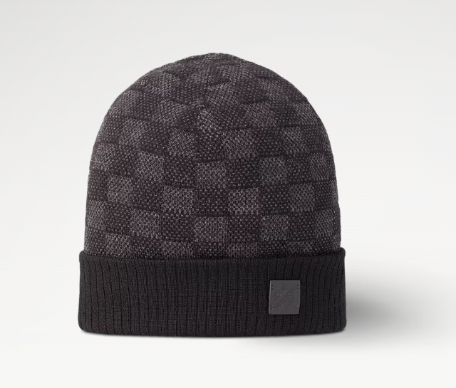 Louis Vuitton Wool Hat Beanie Black