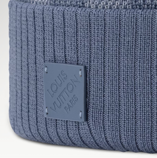 Louis Vuitton Wool Hat Beanie Blue