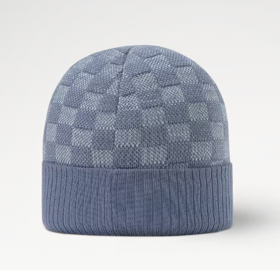 Louis Vuitton Wool Hat Beanie Blue