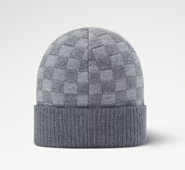 Louis Vuitton Wool Hat Beanie Grey