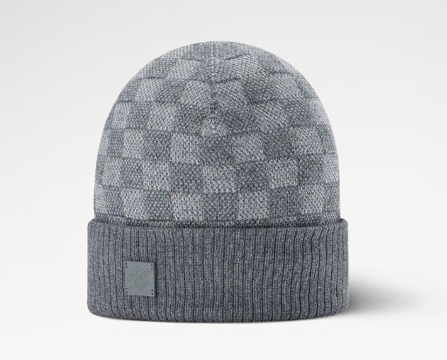 Louis Vuitton Wool Hat Beanie Grey