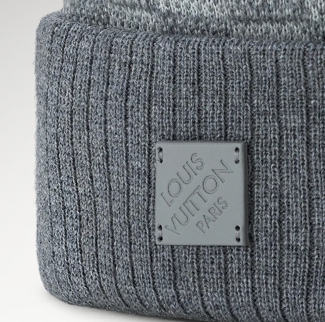 Louis Vuitton Wool Hat Beanie Grey