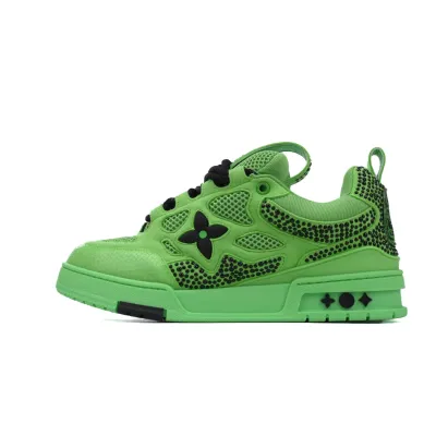 LOUIS VUITTON Trainer SK8 Green Diamond 01
