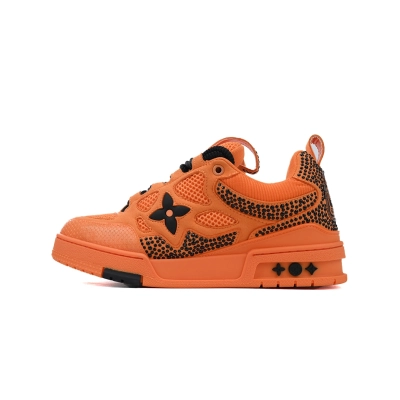 LOUIS VUITTON Trainer SK8 Orange Diamond 01