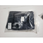 Chrome Hearts Horseshoe Floral Cross-Sleeve Zip Up Hoodie Black/White