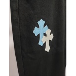 Chrome Hearts CH city limited series Sanskrit cross patch leather Jeans 2