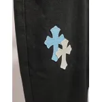 Chrome Hearts CH city limited series Sanskrit cross patch leather Jeans 2