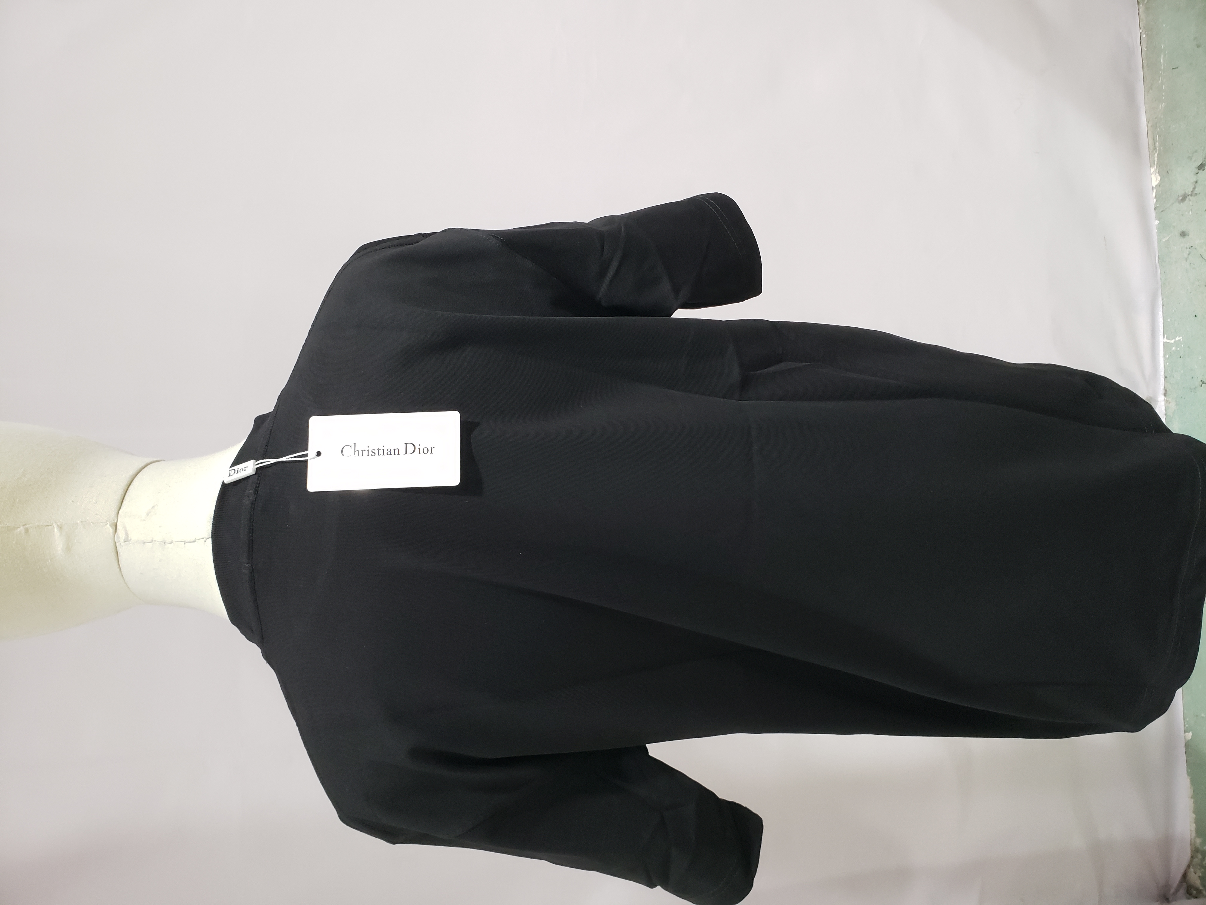 Dior large letter printed logo hand-painted T-Shirts 2