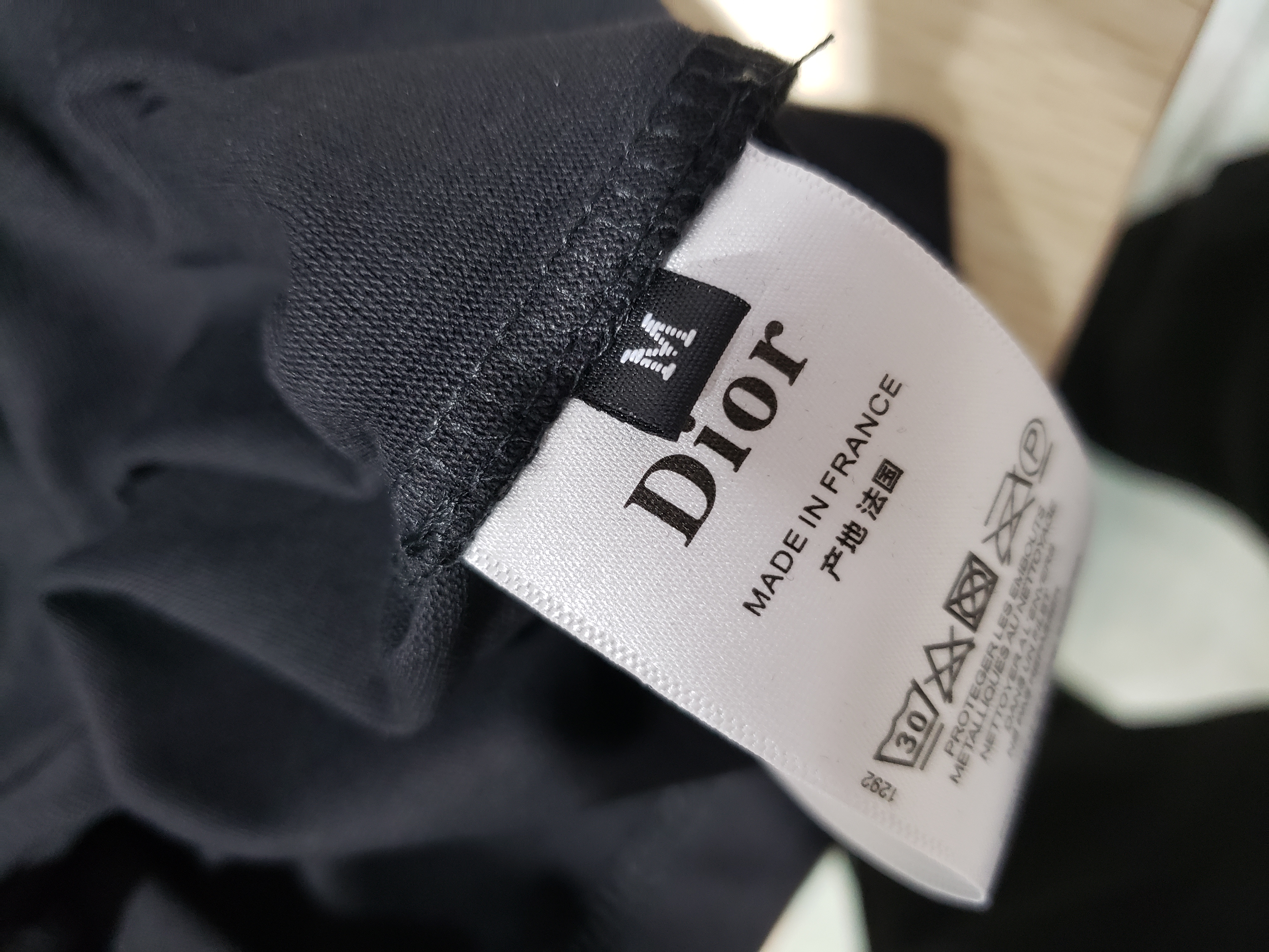 Dior large letter printed logo hand-painted T-Shirts 2