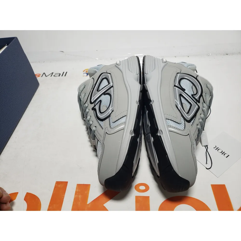 Replica Dior Light Grey B30 Sneakers Grey ,3SN279ZND-H860