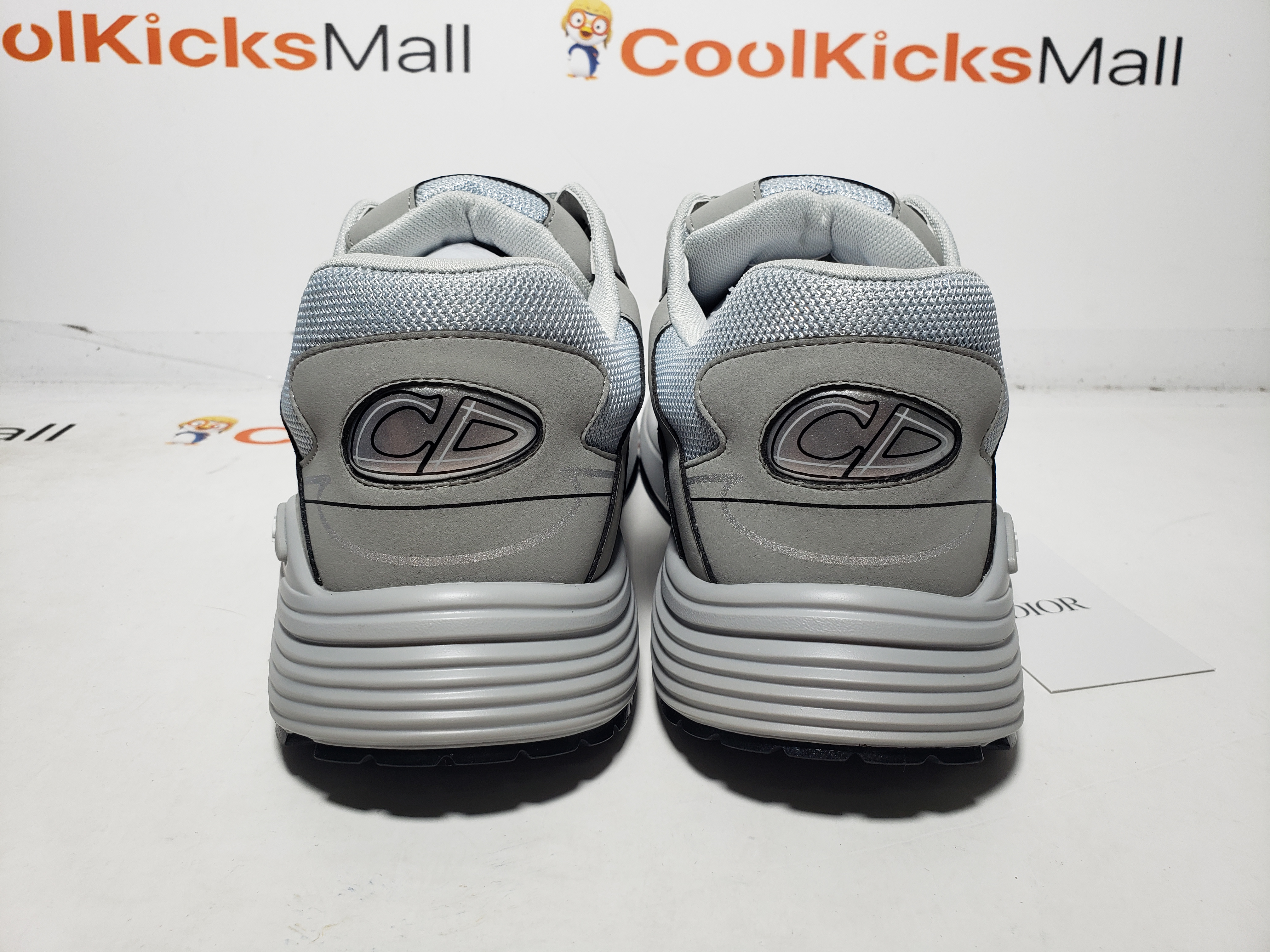 Replica Dior Light Grey B30 Sneakers Grey ,3SN279ZND-H860