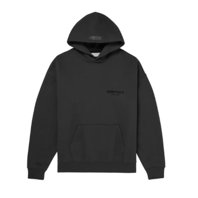 Fear of God Essentials Pullover Chest Logo Hoodie 01