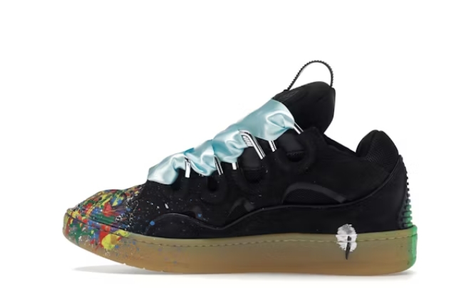 Lanvin Leather Curb Gallery Dept. Black Multi