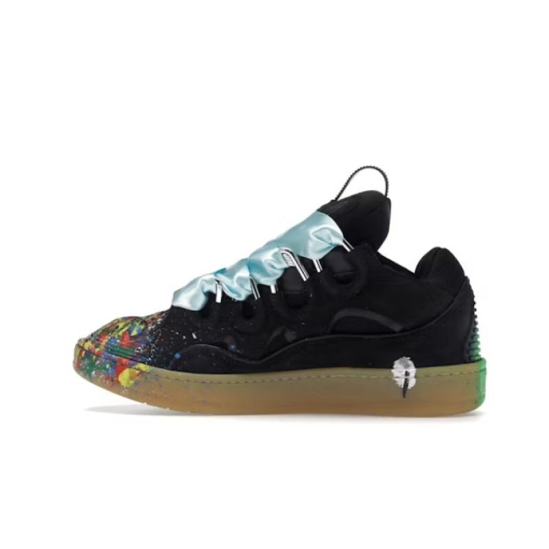 Lanvin Leather Curb Gallery Dept. Black Multi