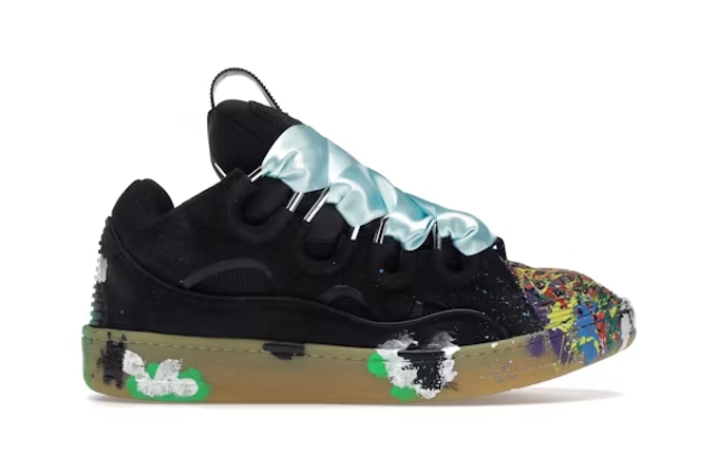 Lanvin Leather Curb Gallery Dept. Black Multi