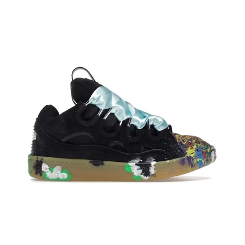 Lanvin Leather Curb Gallery Dept. Black Multi