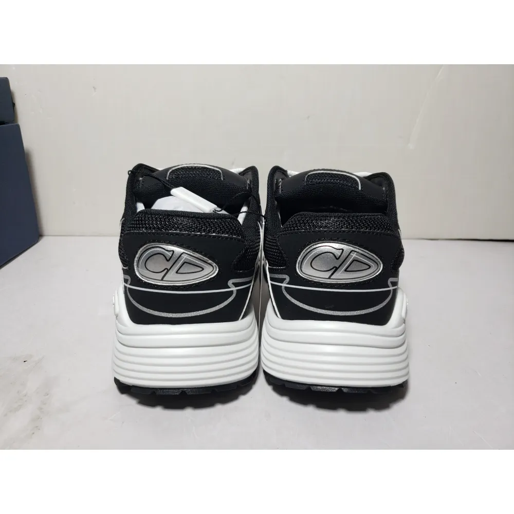 Replica Dior Light Grey B30 Sneakers Black Coffee Color ,3SN279ZND-H969