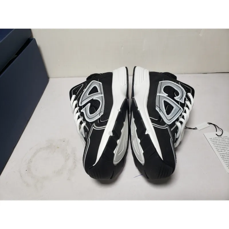 Replica Dior Light Grey B30 Sneakers Black Coffee Color ,3SN279ZND-H969
