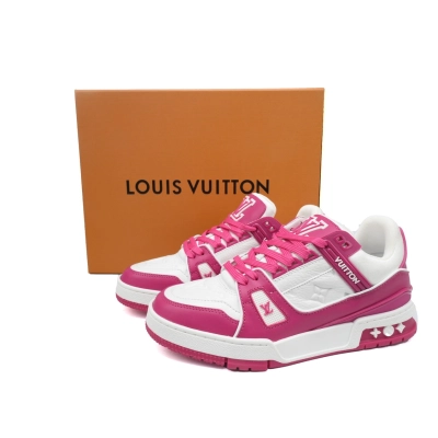 LOUIS VUITTON Trainer Rose Red 02