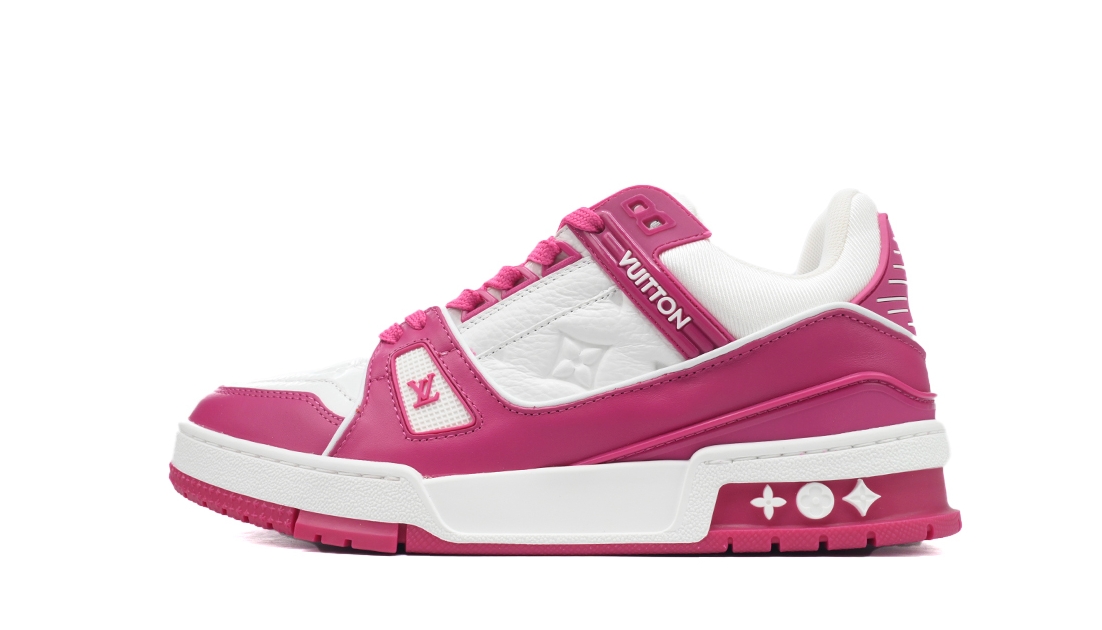 LOUIS VUITTON Trainer Rose Red